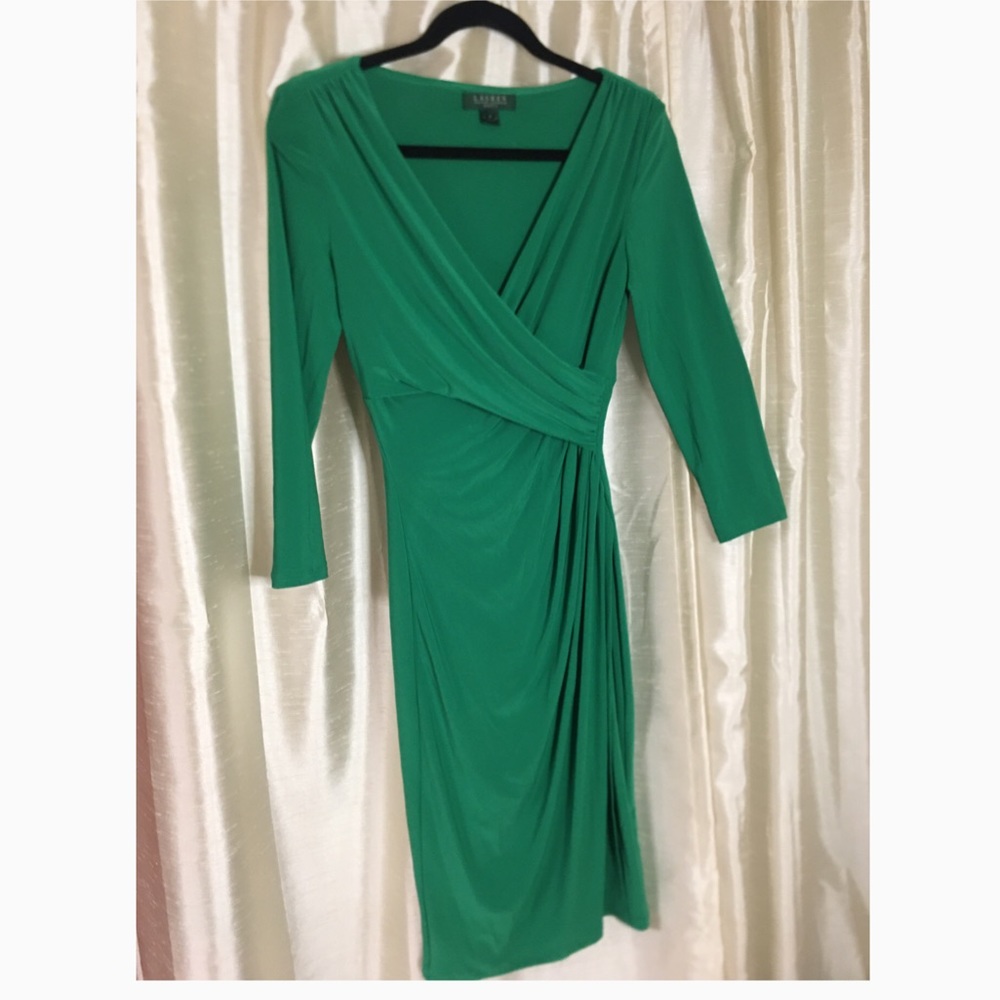 Lauren Faux wrap dress by Ralph Lauren